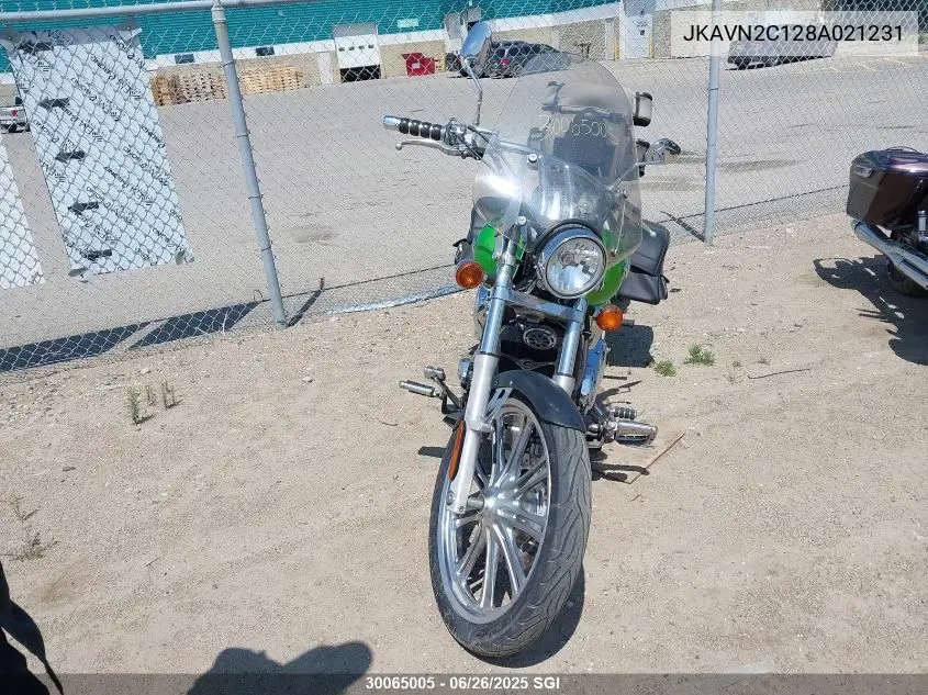2008 Kawasaki Vn900 C VIN: JKAVN2C128A021231 Lot: 30065005
