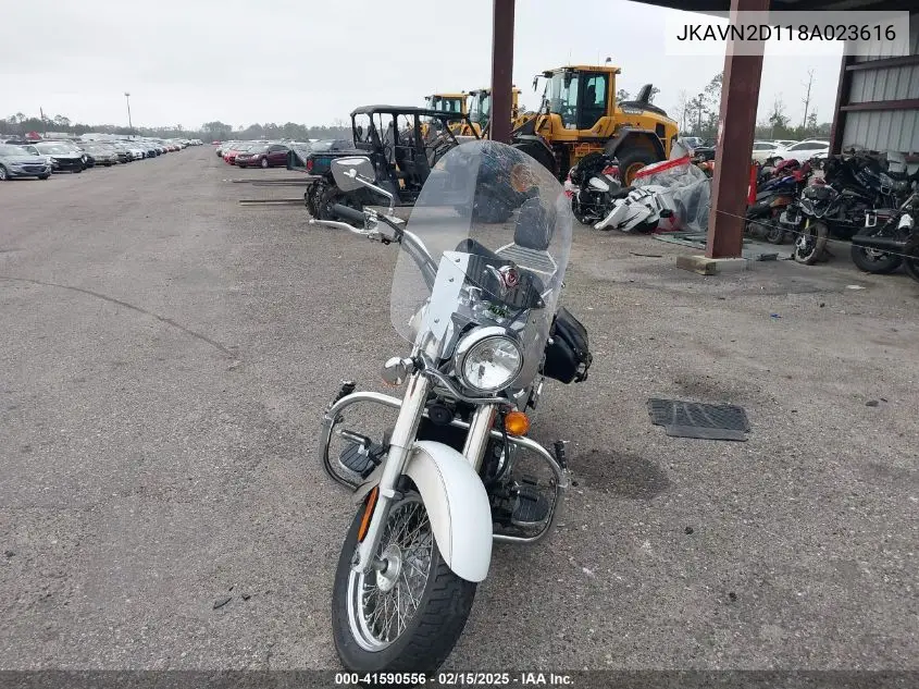 2008 Kawasaki Vn900 D VIN: JKAVN2D118A023616 Lot: 41590556
