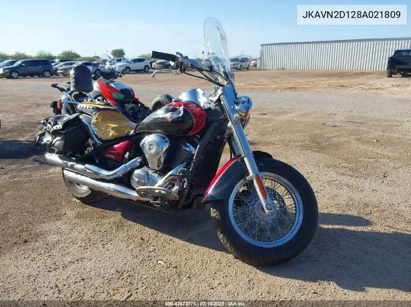 2008 Kawasaki Vn900 D VIN: JKAVN2D128A021809 Lot: 42673775