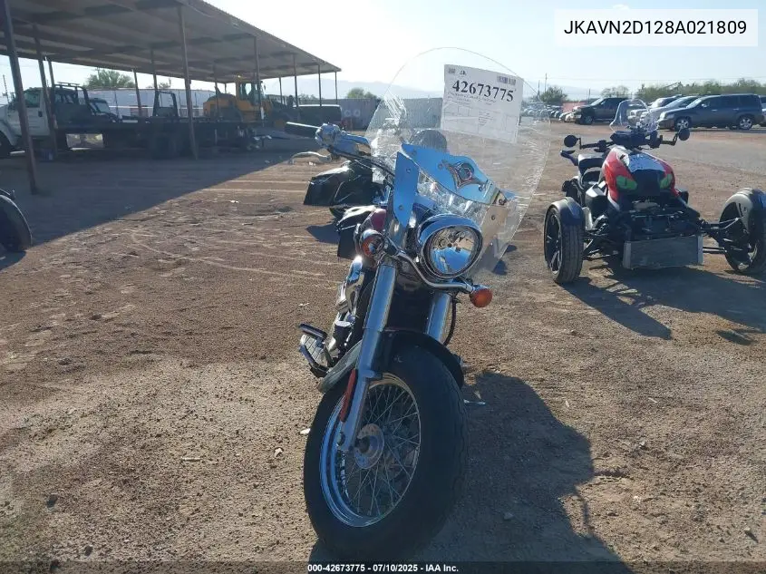 2008 Kawasaki Vn900 D VIN: JKAVN2D128A021809 Lot: 42673775