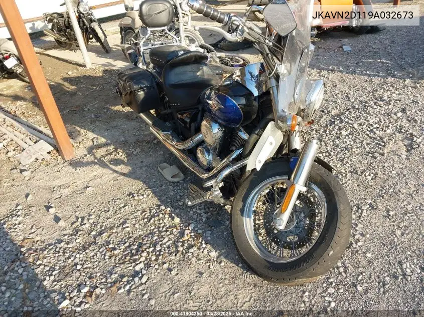 2009 Kawasaki Vn900 D VIN: JKAVN2D119A032673 Lot: 41904250