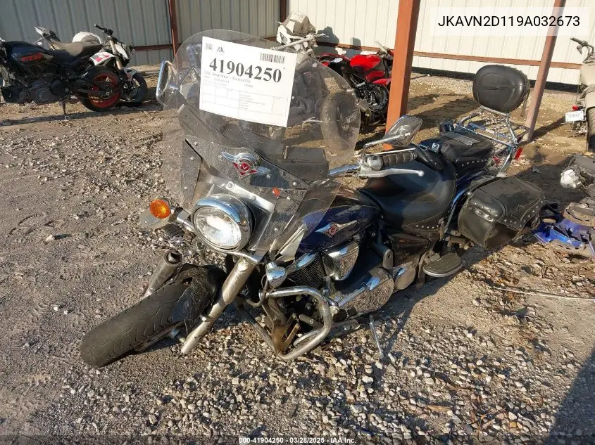 2009 Kawasaki Vn900 D VIN: JKAVN2D119A032673 Lot: 41904250