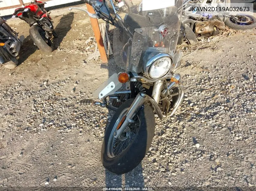 2009 Kawasaki Vn900 D VIN: JKAVN2D119A032673 Lot: 41904250