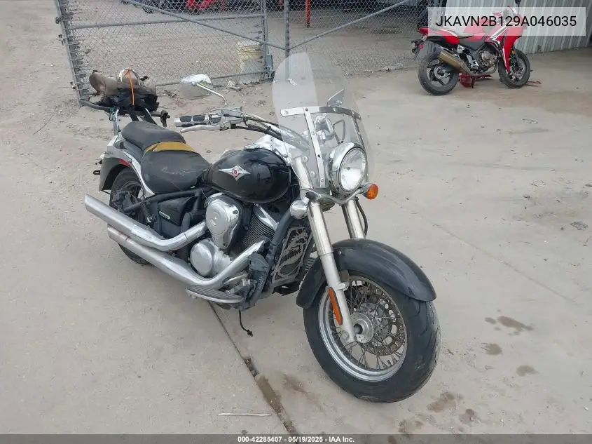 2009 Kawasaki Vn900 B VIN: JKAVN2B129A046035 Lot: 42285407