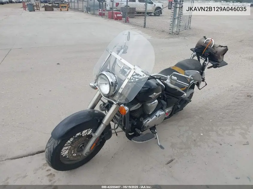 2009 Kawasaki Vn900 B VIN: JKAVN2B129A046035 Lot: 42285407