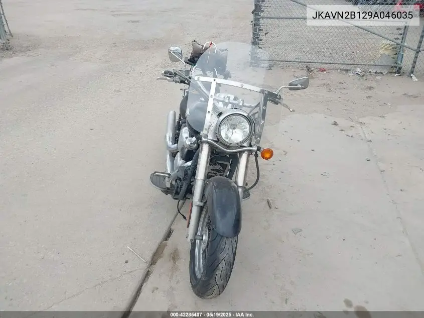 2009 Kawasaki Vn900 B VIN: JKAVN2B129A046035 Lot: 42285407