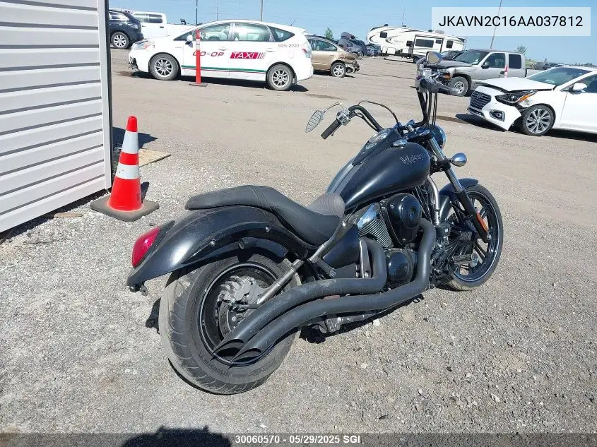 2010 Kawasaki Vn900 C VIN: JKAVN2C16AA037812 Lot: 30060570