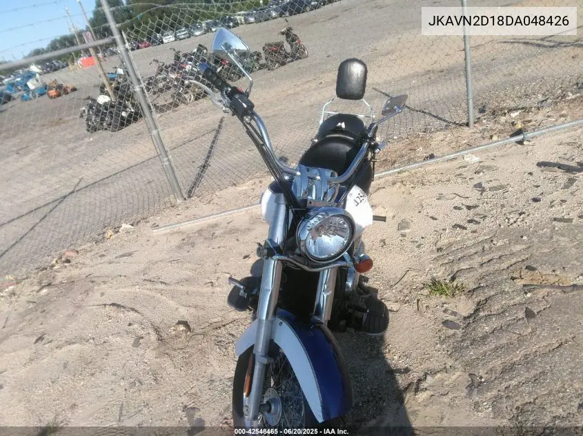 2013 Kawasaki Vn900 D VIN: JKAVN2D18DA048426 Lot: 42548465