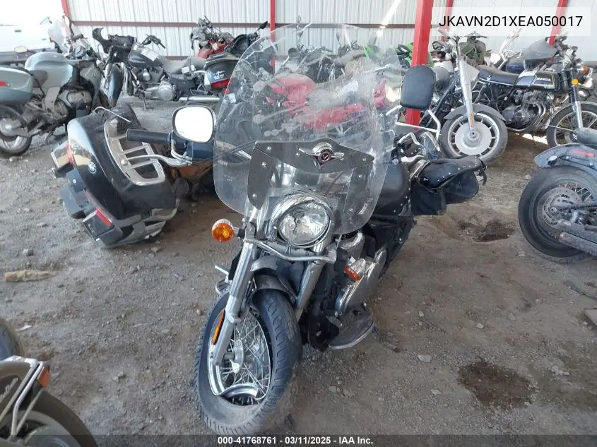 2014 Kawasaki Vn900 D VIN: JKAVN2D1XEA050017 Lot: 41768761