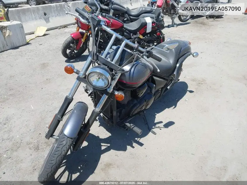 2014 Kawasaki Vn900 C VIN: JKAVN2C19EA057090 Lot: 42670312