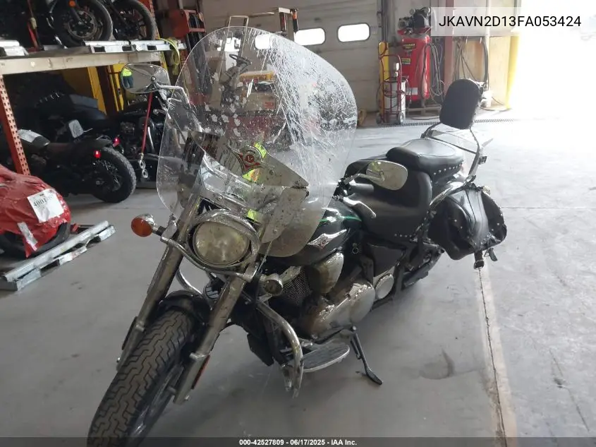 2015 Kawasaki Vn900 D VIN: JKAVN2D13FA053424 Lot: 42527809