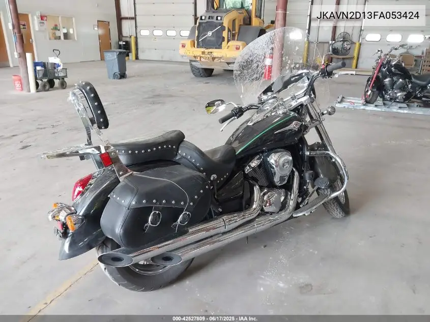2015 Kawasaki Vn900 D VIN: JKAVN2D13FA053424 Lot: 42527809