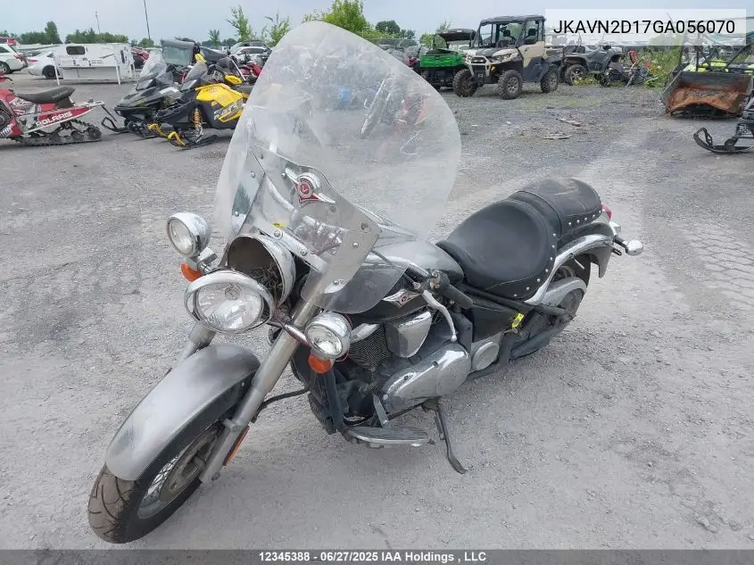 2016 Kawasaki Vn900 D VIN: JKAVN2D17GA056070 Lot: 12345388