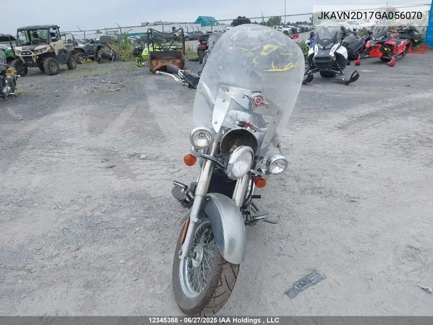 2016 Kawasaki Vn900 D VIN: JKAVN2D17GA056070 Lot: 12345388