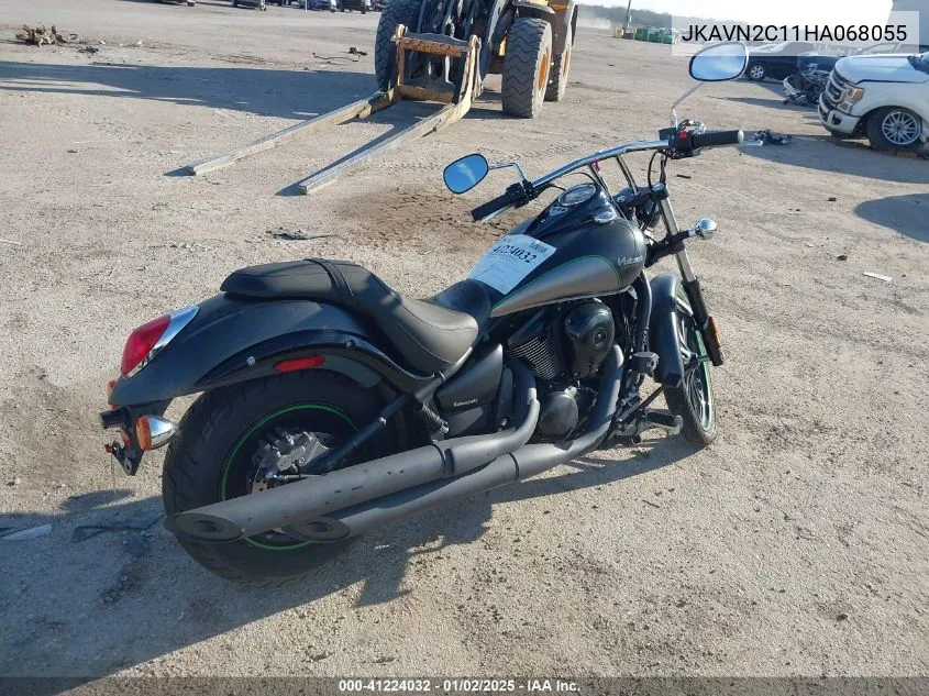 2017 Kawasaki Vn900 C VIN: JKAVN2C11HA068055 Lot: 41224032