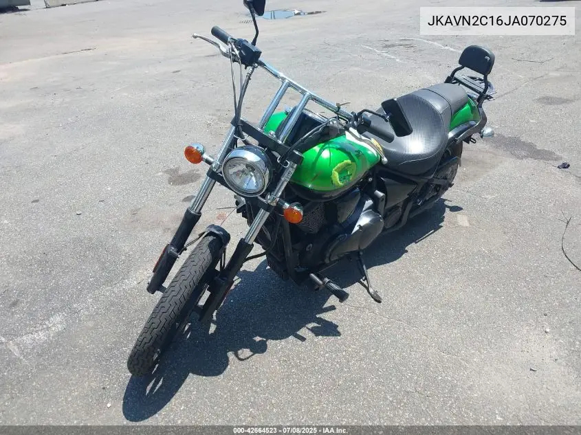 2018 Kawasaki Vn900 C VIN: JKAVN2C16JA070275 Lot: 42664523