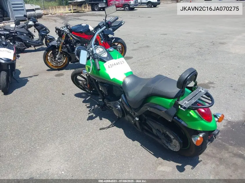 2018 Kawasaki Vn900 C VIN: JKAVN2C16JA070275 Lot: 42664523