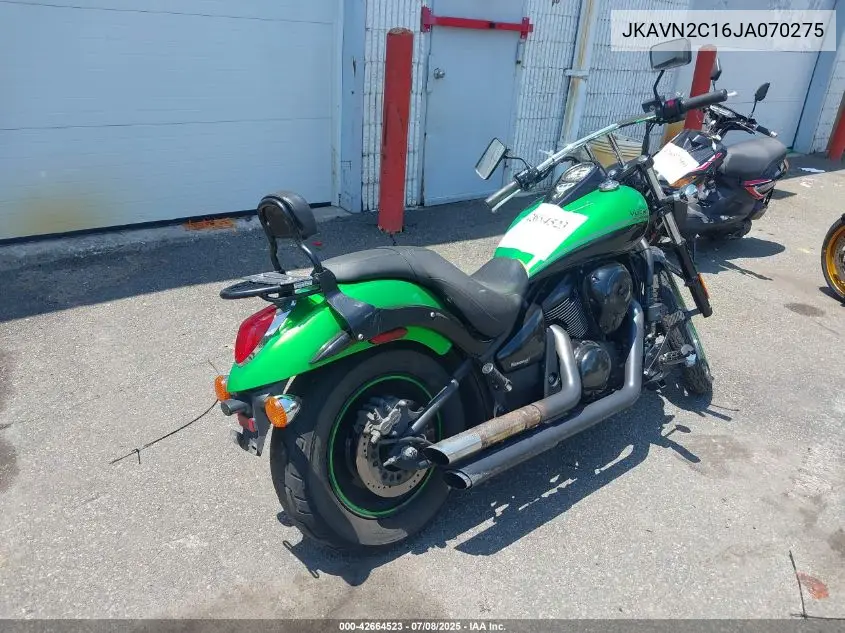2018 Kawasaki Vn900 C VIN: JKAVN2C16JA070275 Lot: 42664523
