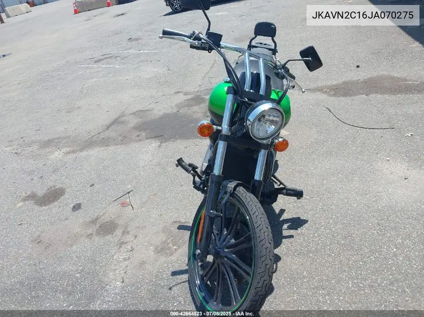 2018 Kawasaki Vn900 C VIN: JKAVN2C16JA070275 Lot: 42664523