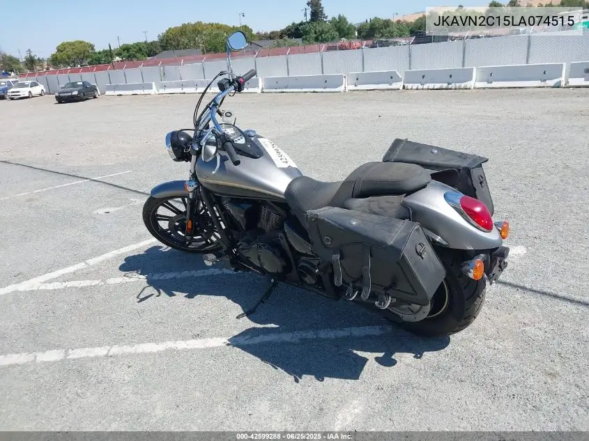 2020 Kawasaki Vn900 C VIN: JKAVN2C15LA074515 Lot: 42599288