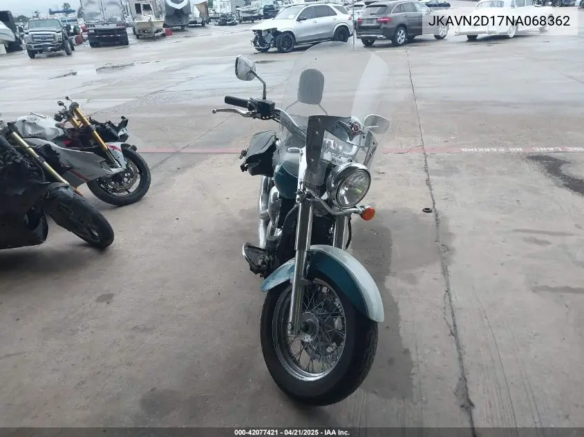 2022 Kawasaki Vn900 D VIN: JKAVN2D17NA068362 Lot: 42077421