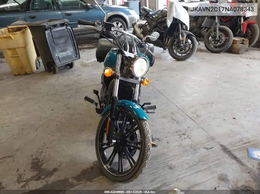 2022 Kawasaki Vn900 C VIN: JKAVN2C17NA078343 Lot: 42249906