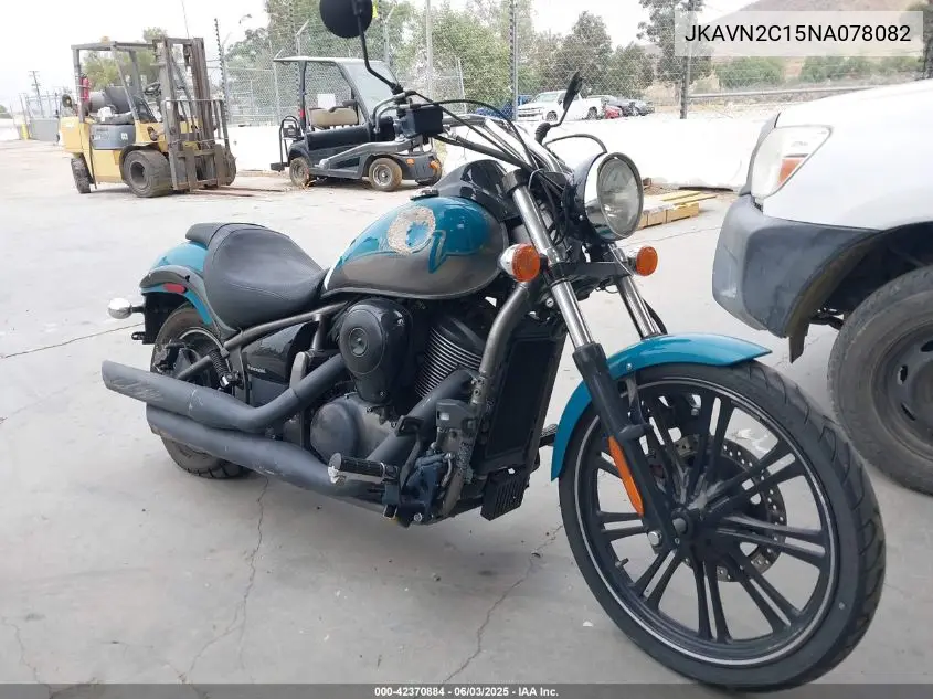 2022 Kawasaki Vn900 C VIN: JKAVN2C15NA078082 Lot: 42370884