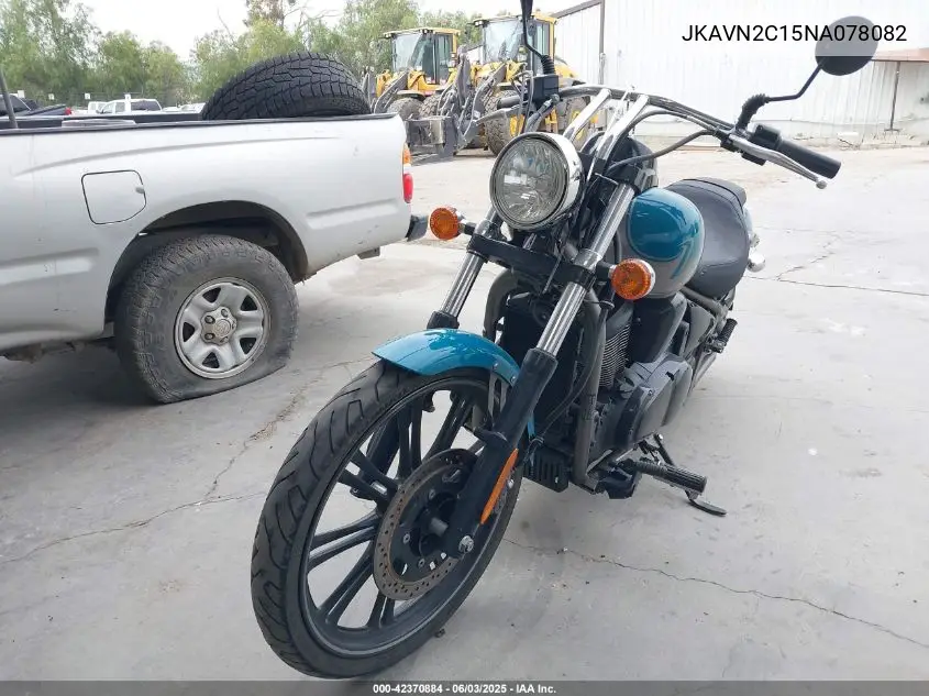 2022 Kawasaki Vn900 C VIN: JKAVN2C15NA078082 Lot: 42370884