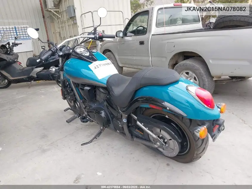 2022 Kawasaki Vn900 C VIN: JKAVN2C15NA078082 Lot: 42370884