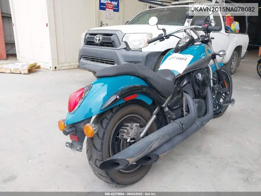 2022 Kawasaki Vn900 C VIN: JKAVN2C15NA078082 Lot: 42370884