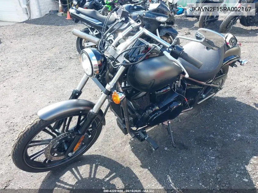 2024 Kawasaki Vn900 F VIN: JKAVN2F15RA002167 Lot: 42281856