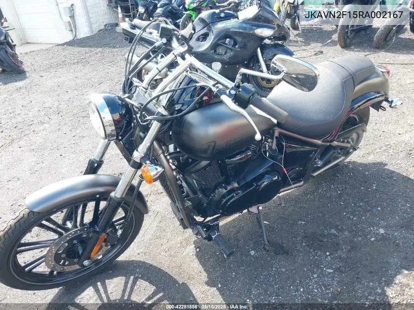 2024 Kawasaki Vn900 F VIN: JKAVN2F15RA002167 Lot: 42281856