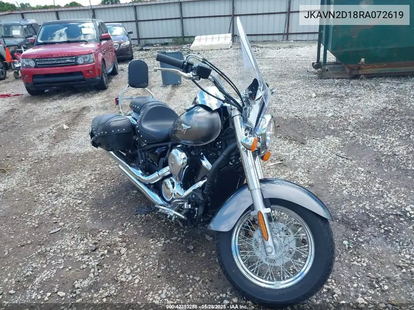 2024 Kawasaki Vn900 D VIN: JKAVN2D18RA072619 Lot: 42353288