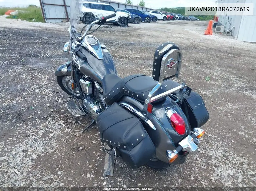 2024 Kawasaki Vn900 D VIN: JKAVN2D18RA072619 Lot: 42353288