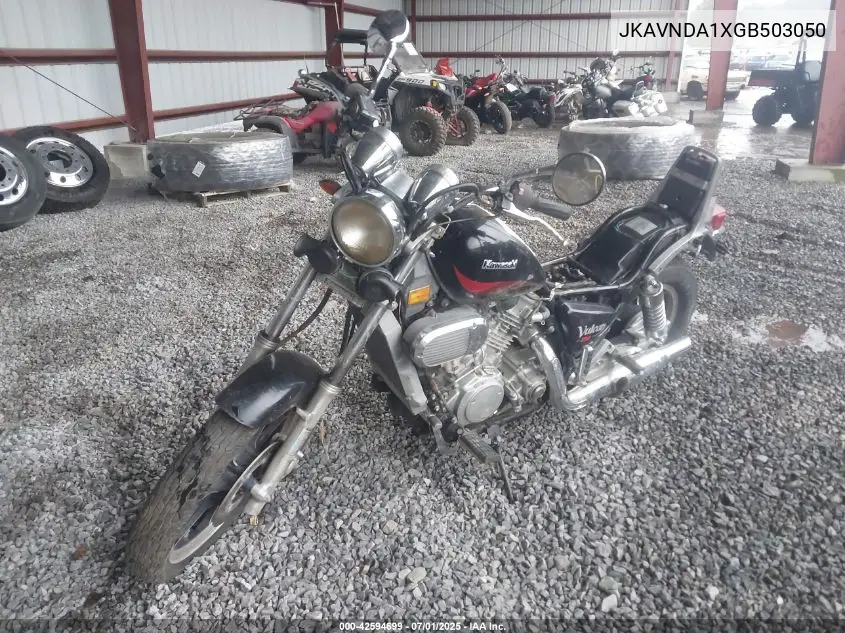 1986 Kawasaki Vn750 VIN: JKAVNDA1XGB503050 Lot: 42594699