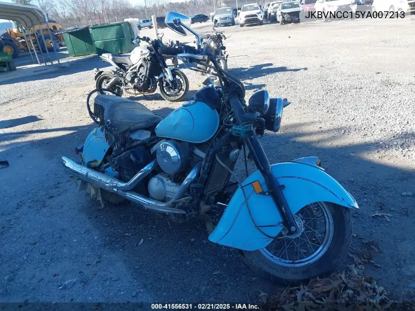 2000 Kawasaki Vn800 C VIN: JKBVNCC15YA007213 Lot: 41556531