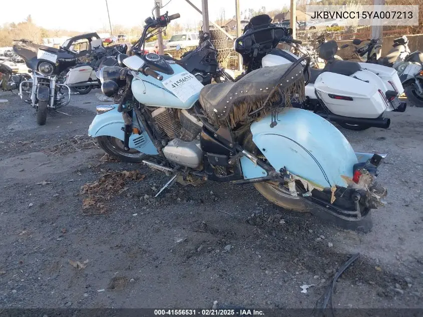 2000 Kawasaki Vn800 C VIN: JKBVNCC15YA007213 Lot: 41556531