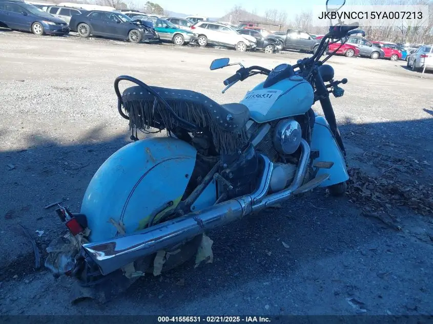 2000 Kawasaki Vn800 C VIN: JKBVNCC15YA007213 Lot: 41556531
