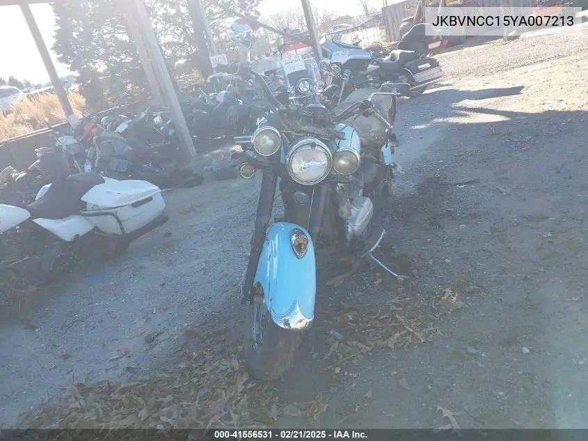 2000 Kawasaki Vn800 C VIN: JKBVNCC15YA007213 Lot: 41556531