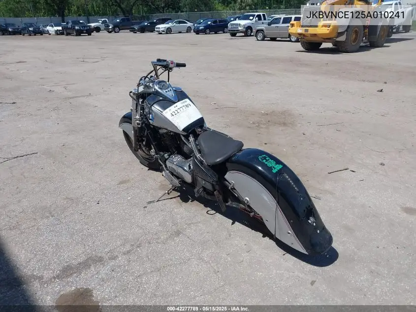 2005 Kawasaki Vn800 E VIN: JKBVNCE125A010241 Lot: 42277789