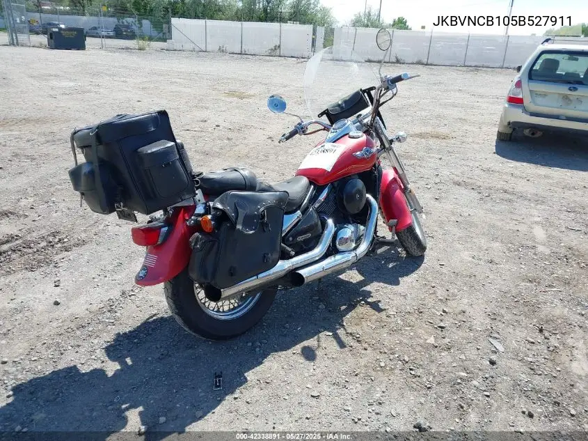 2005 Kawasaki Vn800 B VIN: JKBVNCB105B527911 Lot: 42338891