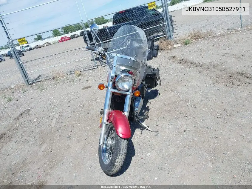 2005 Kawasaki Vn800 B VIN: JKBVNCB105B527911 Lot: 42338891