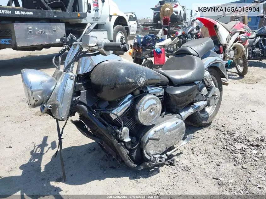 2005 Kawasaki Vn1600 A1 VIN: JKBVNKA165A013904 Lot: 42662004