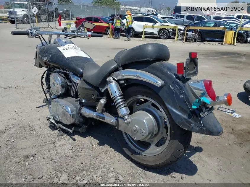 2005 Kawasaki Vn1600 A1 VIN: JKBVNKA165A013904 Lot: 42662004