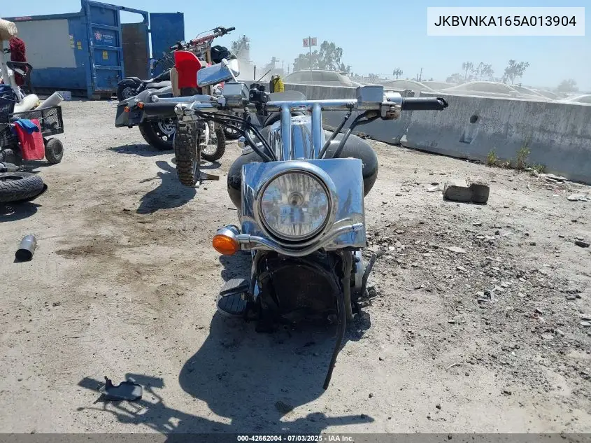 2005 Kawasaki Vn1600 A1 VIN: JKBVNKA165A013904 Lot: 42662004