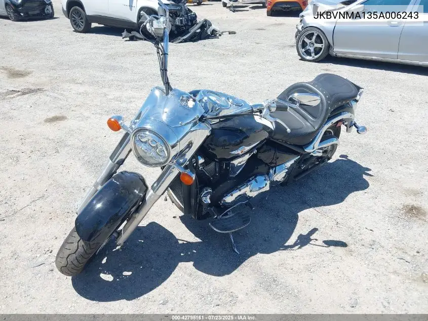 2005 Kawasaki Vn2000 A2 VIN: JKBVNMA135A006243 Lot: 42795161