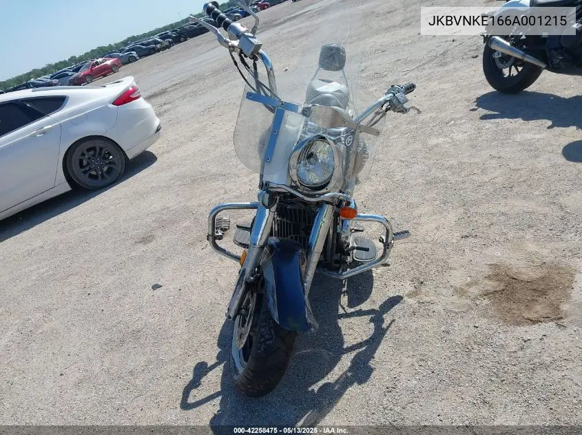 2006 Kawasaki Vn1600 E VIN: JKBVNKE166A001215 Lot: 42258475