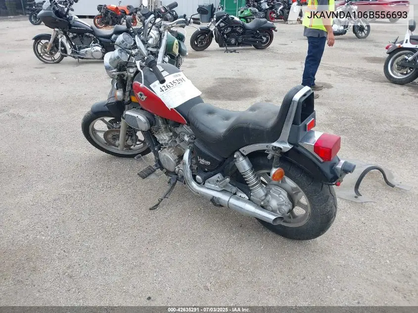 2006 Kawasaki Vn750 VIN: JKAVNDA106B556693 Lot: 42635291