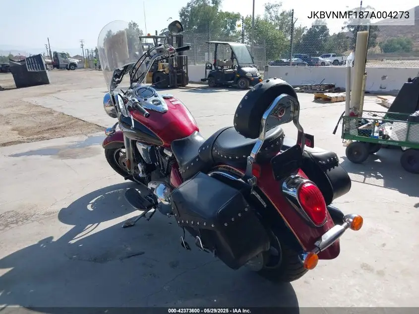 2007 Kawasaki Vn2000 F VIN: JKBVNMF187A004273 Lot: 42373600