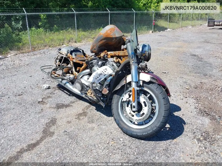 2009 Kawasaki Vn1700 C VIN: JKBVNRC179A000820 Lot: 42180522